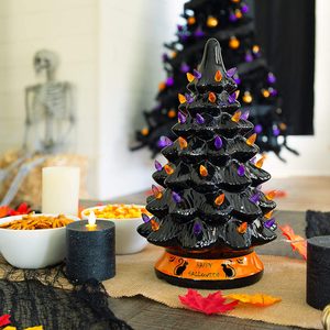 Best Choice Products Ceramic Tabletop Halloween Tree Ecomm Via Amazon.com