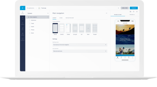 No code platform